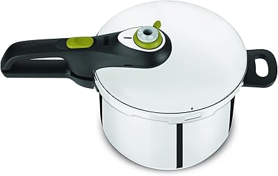 Tefal secure 5 new autocuiseur, 8 litres, acier inoxydable, p2534442, argent