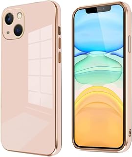 Coque de protection fine en silicone anti-choc compatible avec apple iphone 13