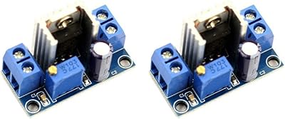 Devmo deux pièces lm317 convertisseur dc-dc régulateur de carte de circuit imprimé abaisseur