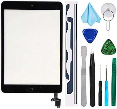 Kit de réparation de numériseur d'écran tactile noir t phael pour ipad mini