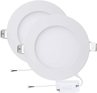 2 pièces 20w panneau plat led, lumière led ronde ultra mince à intensité variable, panneau de plafond blanc froid avec pilote led. Découvrez le shopping sans frontières avec Diaytar Sénégal