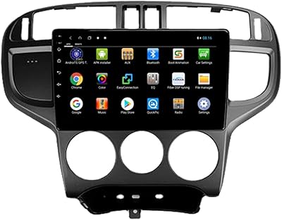 Lecteur dvd de voiture multimédia pour hyundai matrix 2001-2010 8 cœurs