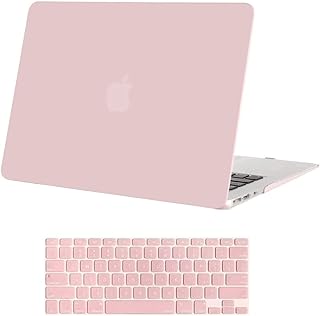 Coque rigide en plastique mosiso et housse de clavier uniquement compatible avec macbook