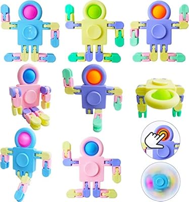 Baby g fidget spinner (8 pièces) jouets pop de remplissage de sac