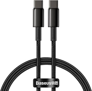 Câble d'alimentation baseus 100w de usb c à usb type c, charge rapide