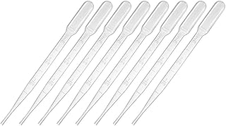 Pipettes de transfert en plastique aikind 3 ml, graduées, paquet de 100