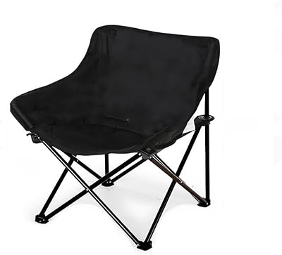 Chaise de plage pliable portable oxford 600d épaisse, chaise de plage portable légère pour les festivals, la pêche, le pique-nique, la randonnée (noir). Diaytar : Des offres irrésistibles chaque jour