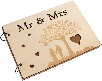 Prettyzoom 1 pièce albums de scrapbooking album décoration de mariage registre des invités