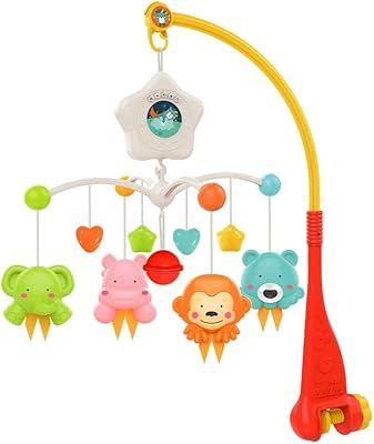 Mobile musical avec projecteur pour nouveau-né/cloche pour lit bébé/mobile bébé pour berceau. Le meilleur rapport qualité-prix du web sénégalais sur Diaytar