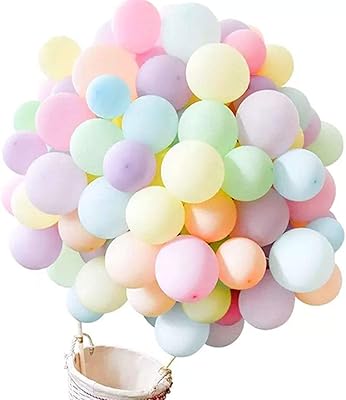 200 petits ballons en latex pastel de 5 pouces pour mariage, remise de diplôme, fiançailles, anniversaire, baby shower, noël, festival, pique-nique ou toute décoration pour les amis et la famille. Diaytar : Où vos envies rencontrent votre budget