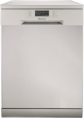 Lave-vaisselle hisense avec 14 réglages et 6 programmes de couleur argent respectueux