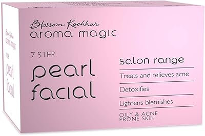 Blossom kochhar aroma magic - kit visage aux perles avec 7 étapes du visage pour traiter et soulager les peaux grasses et fatiguées avec acné, 240 g, rose. Votre shopping simplifié de A à Z avec Diaytar