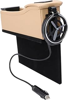 Carcan box organiseur de voiture organisateur de siège en cuir usb boîte