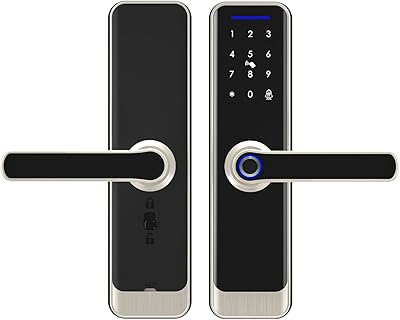 Serrure intelligente d'entrée sans clé altix r2 avec empreinte digitale claviers