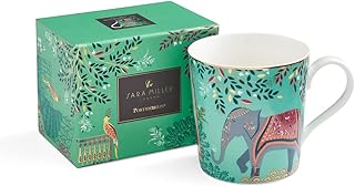 Sarah miller london portmeiron india - mug - elephant oasis