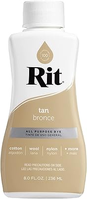 Teinture liquide pour tissus rite day, 8 oz, noir