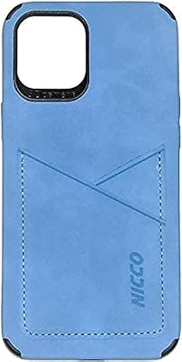 Étui en cuir souple de luxe niko pour iphone avec option porte-cartes