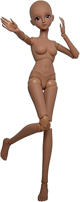 Poupée proudol 1/3 bjd, beige foncé, 60 cm et 24 pouces, en plastique