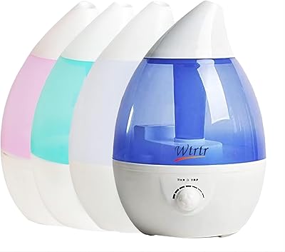 Humidificateur à brume fraîche wtrtr pour chambre à coucher, humidificateur à ultrasons 3l