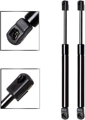 Mysmot lot de 2 ressorts de support d'amortisseur pour vitre arrière 6615 compatibles