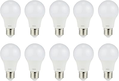 Ampoule led osram value classic a, givrée 5,5 w, culot à vis e27