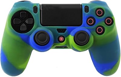 Ewinner slim silicone controller pad cover pour sony playstation 4 joystick controller (camouflage bleu - vert). Diaytar Sénégal : Innovation, diversité et accessibilité