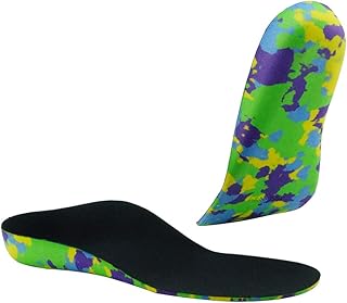Semelles orthopédiques pour enfants coussinets de soutien plantaire pour chaussures plates pour fasciite