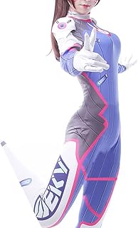 Costume de cosplay dva pour femmes et filles adultes, costume de super-héros