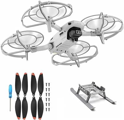 Protection d'hélice dji mavic mini 2 + support de booster de train