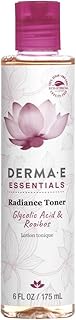 Derma e radiance toner tonique pour le visage à l'acide glycolique et au