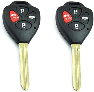 Trust coque de clé télécommande sans clé pour toyota camry avalon corolla matrix rav4 venza yaris 4 boutons. Diaytar : Des offres irrésistibles chaque jour