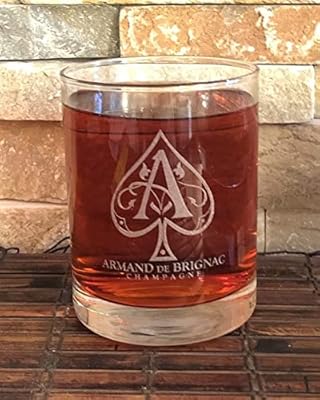 Verre à whisky de collection armand de brignac 8 oz