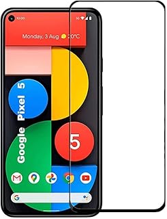 Protection d'écran en verre trempé pour google pixel 5 avec adhésif intégral bord
