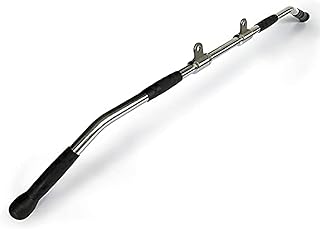 Barre de traction lat, accessoire de machine d'exercice à câble, avec poignées, 48