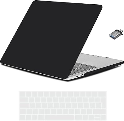 Awh coque macbook pro 15 pouces 2019/2018/2017/2016, coque de protection rigide fine