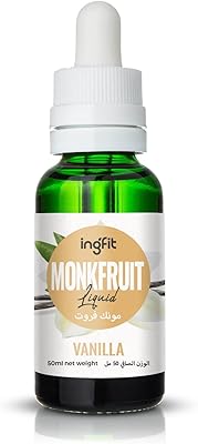 Gouttes d'extrait liquide de fruit de moine, sans sucre, 50 ml (vanille)