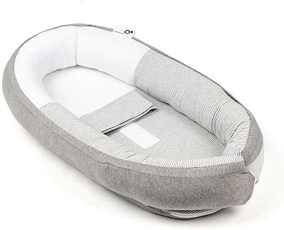 Moïse doomoo co07 en coton biologique, gris classique, 0-3 mois