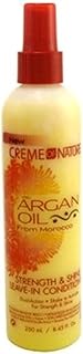 Revitalisant sans rinçage à l'huile d'argan creme of nature 8,45 oz (249 ml)