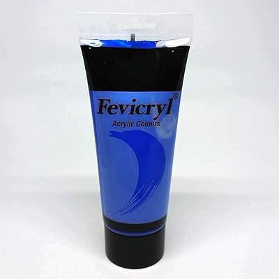 Peinture acrylique classique pedilite ac03, tube de 200 ml, bleu cobalt