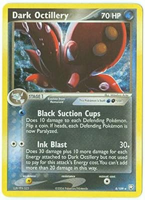 Pokemon - dark octillery (8) - ex team rocket returns - holofoil