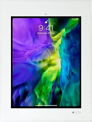Support de tablette mural antivol technomounts pour ipad pro 12,9 pouces (blanc)