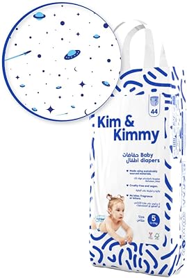 Couches kim & kimmy - taille 5, 12-17 kg, quantité 44 voyage spatial