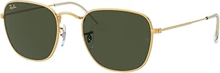 Lunettes de soleil carrées ray-ban rb3857 frank
