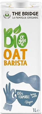 Boisson à l'avoine biologique the bridge bio organic barista bio, 1 litre