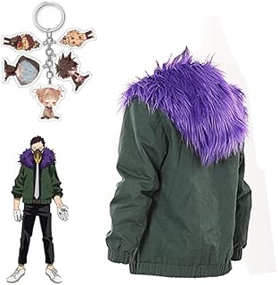Veste mha hero overhaul, costume de cosplay kai chisaki avec cravate verte