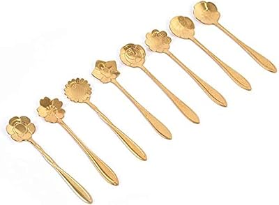 Ensemble de cuillères à café zahra paquet de 8 couverts en acier