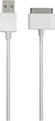Câble de chargement et de synchronisation ovio vers usb 30 broches (blanc)