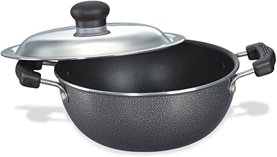 Prestige omega select plus base plate antiadhésive avec couvercle, 20 cm, 2,2 l