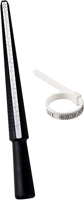 Outil de mesure de bague, échelles de mesure de bague pour mesurer le diamètre