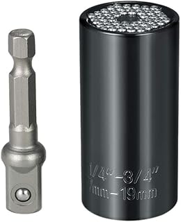 Jeu de clés à outils métriques universelles multifonctions andoer 7 mm-19 mm, kit